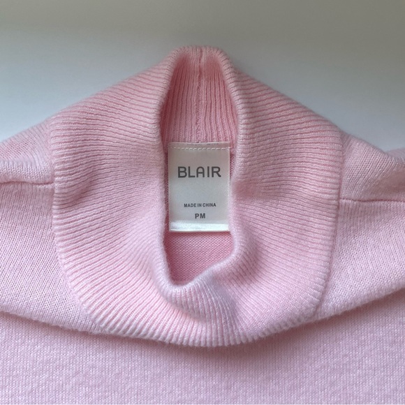 Petite Blair Short-Sleeve Sweater - Pastel Pink & Very Soft - Size PM - Picture 7 of 11